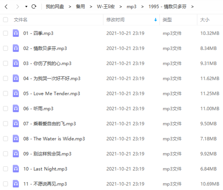王力宏全部音乐合集-20张专辑/单曲无损音乐打包合集