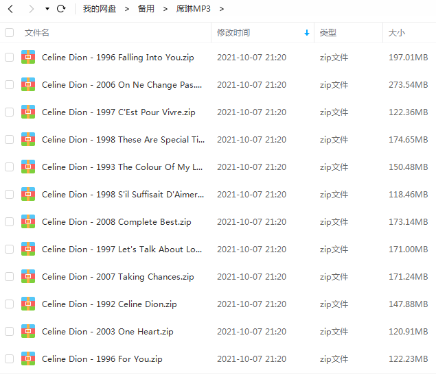 Celine Dion专辑精选歌曲合集-29张专辑(1990-2010)高音质音乐打包