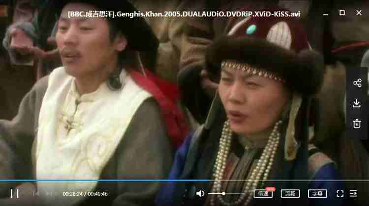 BBC纪录片之《成吉思汗》高清英语中文字幕