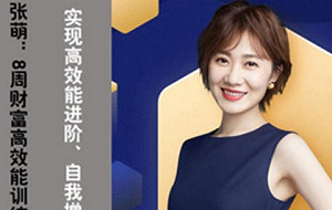 《张萌:8周财富高效能训练营》完结版课程音频合集